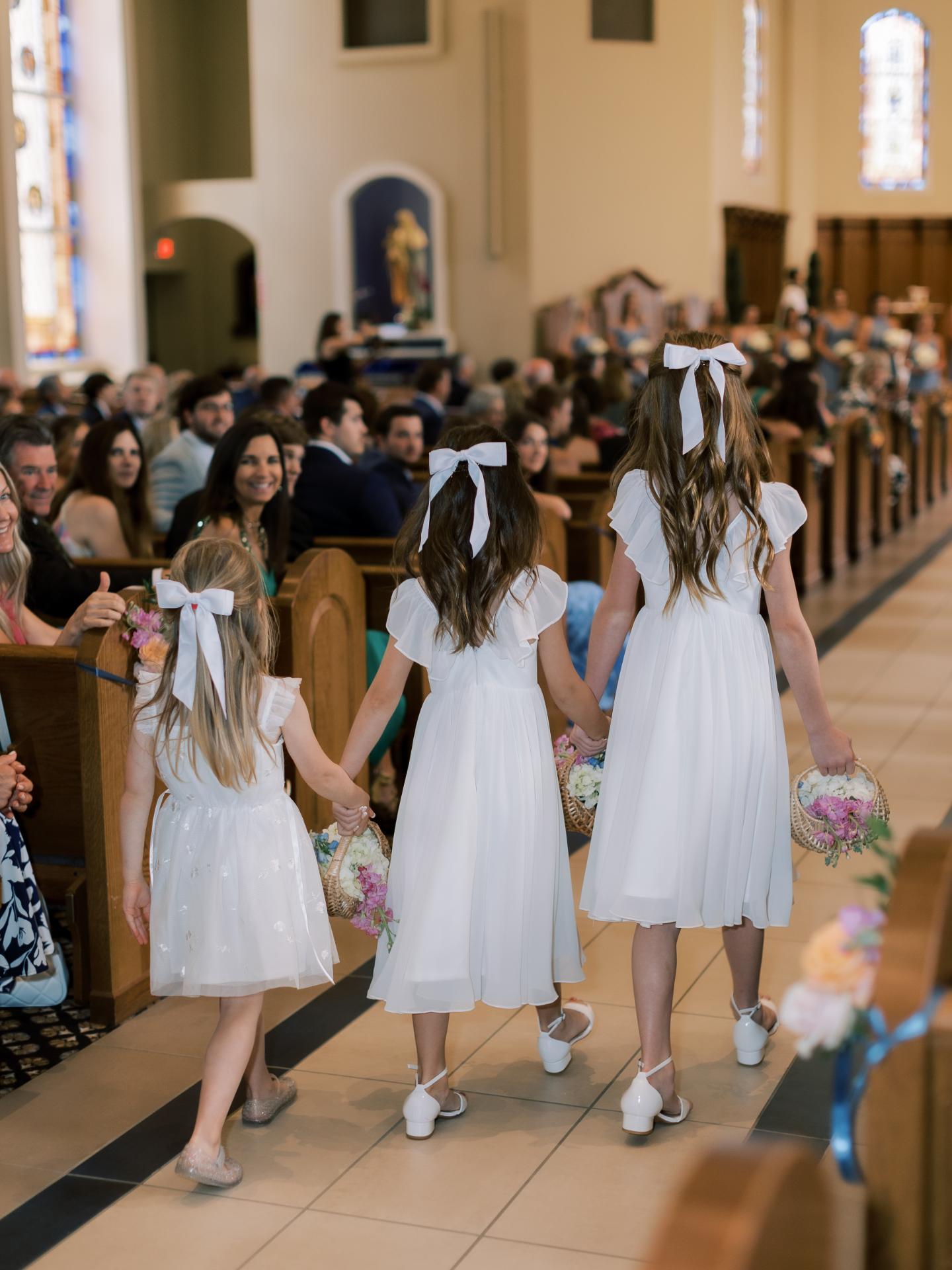 Church Girls White Dress