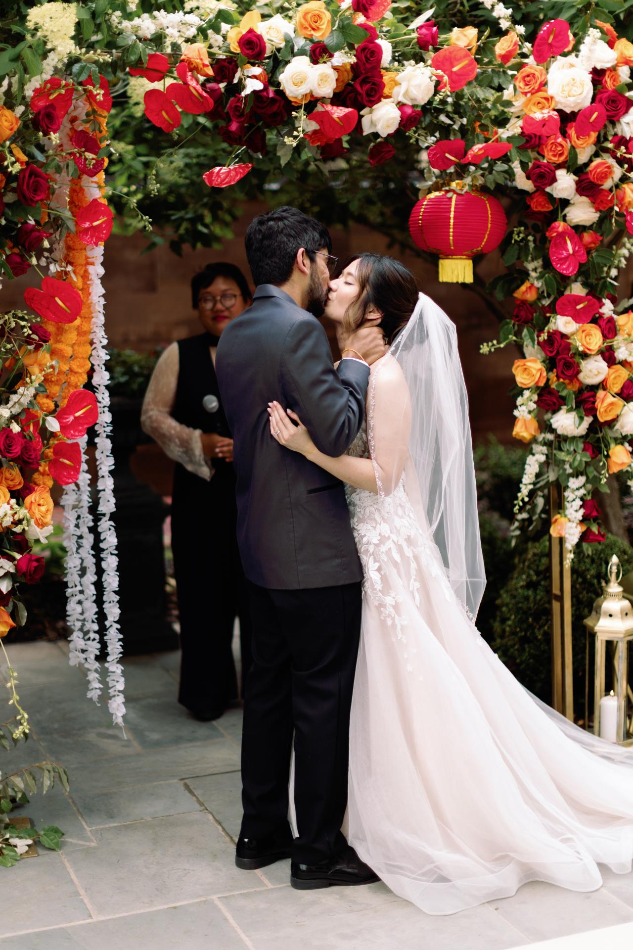Waldorf Astoria Wedding Ceremony Closeup